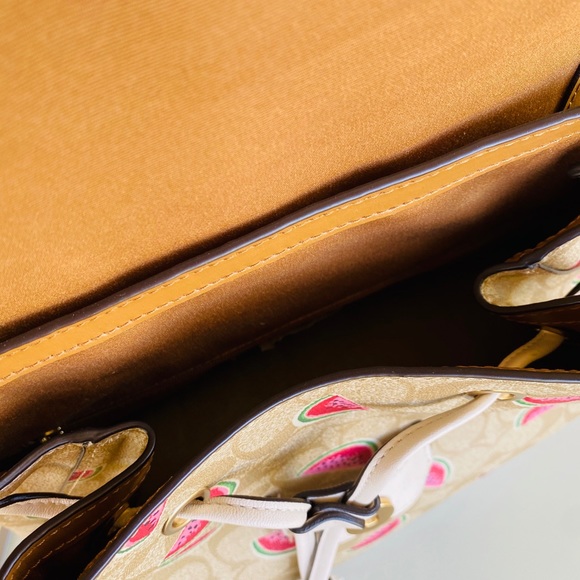 NWT Coach Elle backpack&wallet watermelon - Picture 6 of 13